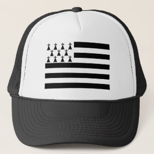 Patriotische Bretagne-Flagge Truckerkappe