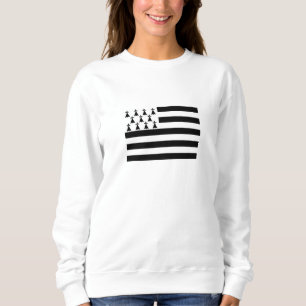 Patriotische bretonische Flagge Sweatshirt