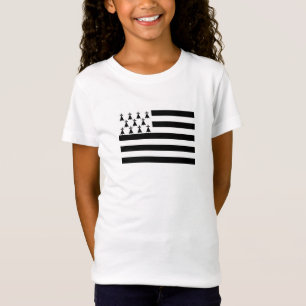 Patriotische bretonische Flagge T-Shirt