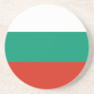 Patriotische Bulgarische Flagge Getränkeuntersetzer