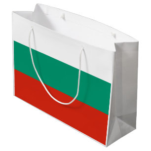 Patriotische bulgarische Flagge Große Geschenktüte