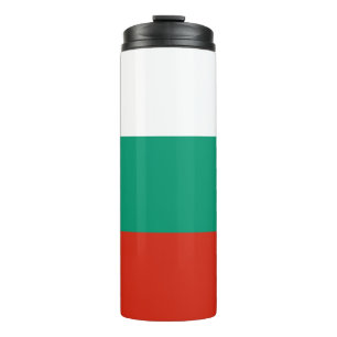 Patriotische Bulgarische Flagge Thermosbecher