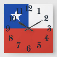 Patriotische Chile-Flagge Chiles
