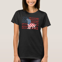 Patriotische Dackel Amerikanische Flagge Hund USA