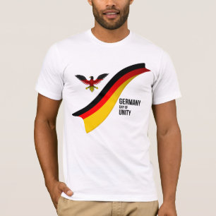Patriotische deutsche Flagge, Deutschland Tag der T-Shirt