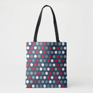 Patriotische Dots-Tasche