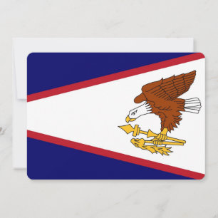 Patriotische Einladungen unter der Flagge von Amer