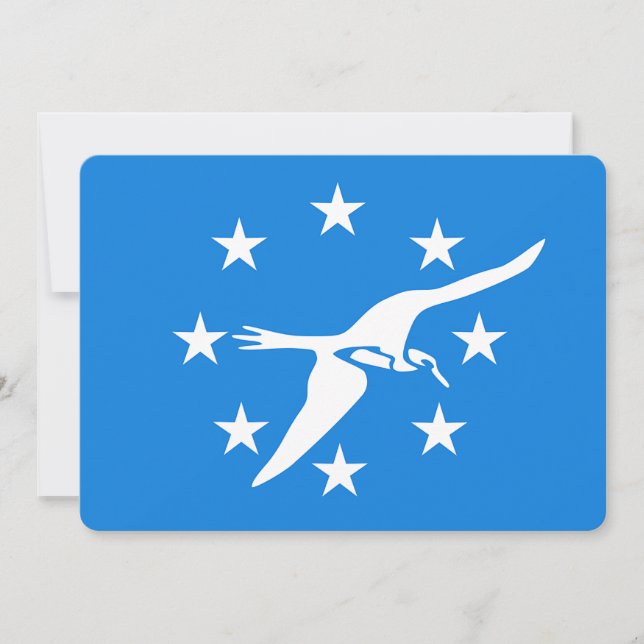 Patriotische Einladungen unter der Flagge von Corp (Vorderseite)