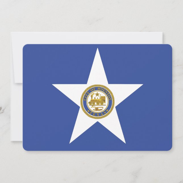 Patriotische Einladungen unter der Flagge von Hous (Vorderseite)