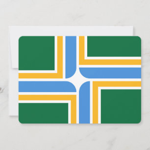 Patriotische Einladungen unter der Flagge von Port