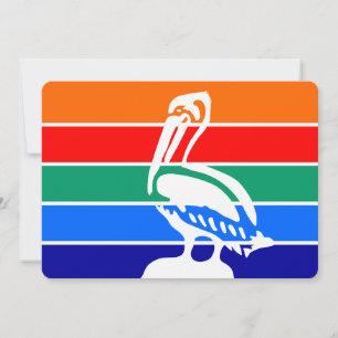 Patriotische Einladungen unter der Flagge von St. 