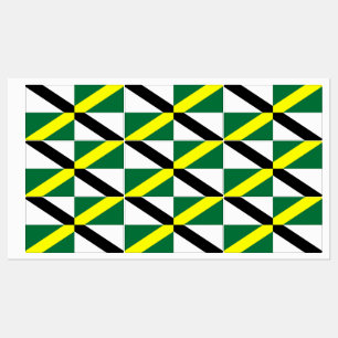 Patriotische Etiketten mit der Flagge von Monterey