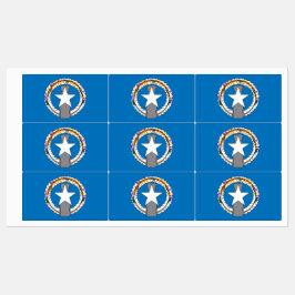 Patriotische Etiketten mit der Flagge von Nördlich