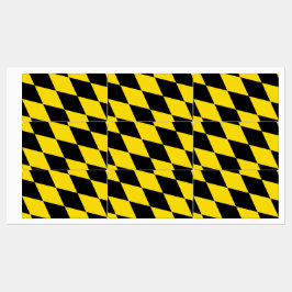 Patriotische Etiketten mit Münchner Flagge