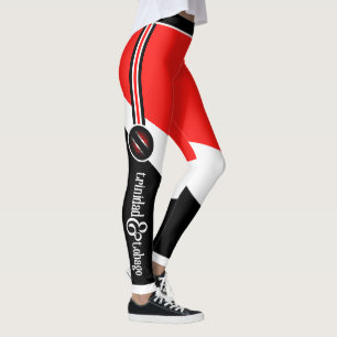 Patriotische Farben von Trinidad und Tobago mit Na Leggings