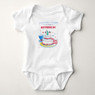 Patriotische Feier Baby Strampler