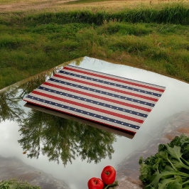 Patriotische Flag-Stilstreifen Schneidebrett