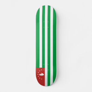 Patriotische Flagge Abchasiens Skateboard