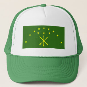 Patriotische Flagge Adygejas Truckerkappe