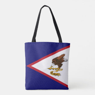 Patriotische Flagge Amerikanisch-Samoas