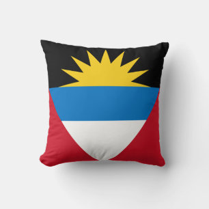 Patriotische Flagge Antigua und Barbuda Kissen