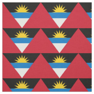Patriotische Flagge Antigua und Barbuda Stoff