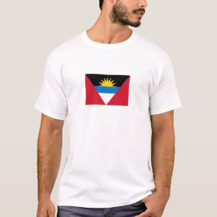 Patriotische Flagge Antigua und Barbuda T-Shirt