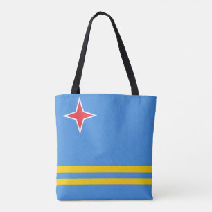 Patriotische Flagge Arubas