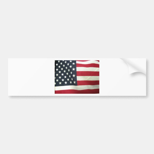 Patriotische Flagge Autoaufkleber (Vorne)