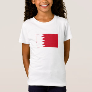 Patriotische Flagge Bahrains T-Shirt