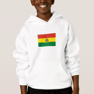 Patriotische Flagge Boliviens Hoodie