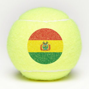 Patriotische Flagge Boliviens Tennisbälle