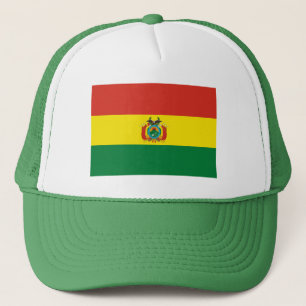 Patriotische Flagge Boliviens Truckerkappe