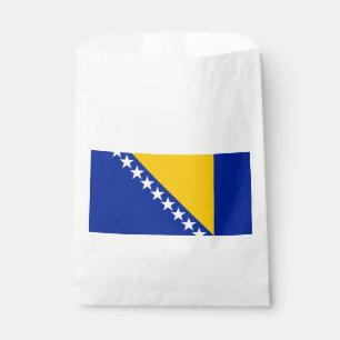 Patriotische Flagge Bosnien-Herzegowina Geschenktütchen
