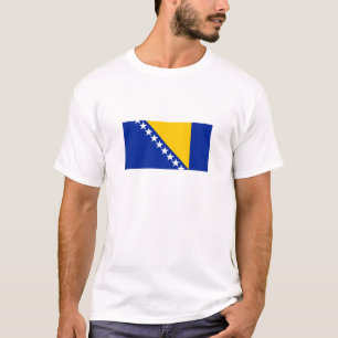 Patriotische Flagge Bosnien-Herzegowina T-Shirt