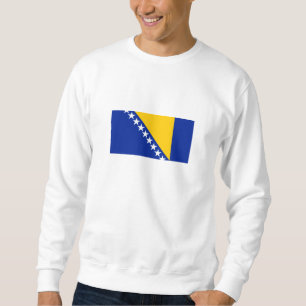 Patriotische Flagge Bosnien Herzegowinas Sweatshirt