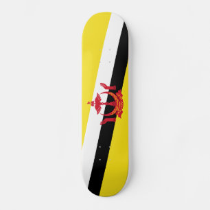 Patriotische Flagge Bruneis Skateboard