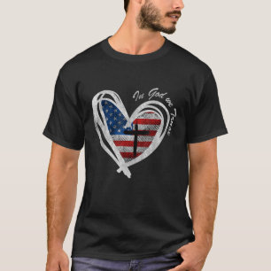Patriotische Flagge Christlich T-Shirt