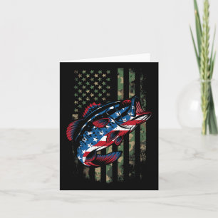 Patriotische Flagge der USA Karte