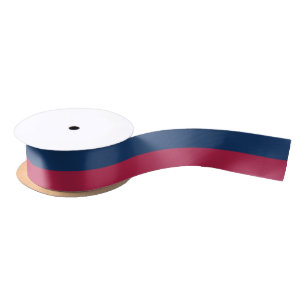 Patriotische Flagge der USA Satinband