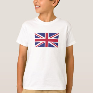 Patriotische Flagge des Vereinigten Königreichs T-Shirt