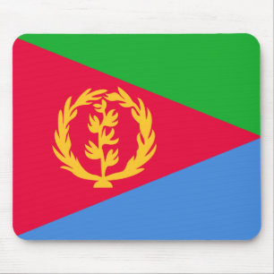 Patriotische Flagge Eritreas Mousepad