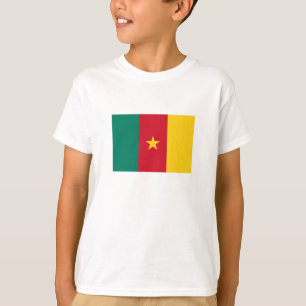 Patriotische Flagge Kameruns T-Shirt