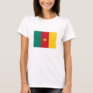 Patriotische Flagge Kameruns T-Shirt