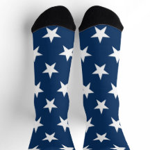 Patriotische Flagge Sterne Socken