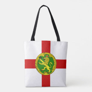 Patriotische Flagge von Alderney