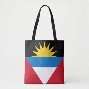 Patriotische Flagge von Antigua und Barbuda