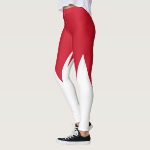Patriotische Flagge von Bahrain Leggings