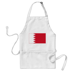Patriotische Flagge von Bahrain Schürze