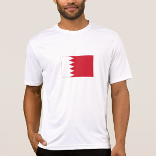 Patriotische Flagge von Bahrain T-Shirt